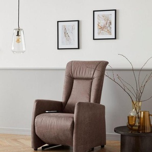 sit&more TV-Sessel Melissa, wahlweise elektrisch oder manuell verstellbar, optional Aufstehhilfe