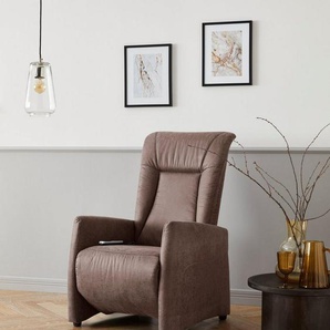 sit&more TV-Sessel Melissa, wahlweise elektrisch oder manuell verstellbar, optional Aufstehhilfe