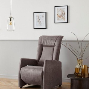 sit&more TV-Sessel Melissa, wahlweise elektrisch oder manuell verstellbar, optional Aufstehhilfe
