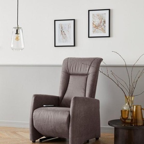 sit&more TV-Sessel Melissa, wahlweise elektrisch oder manuell verstellbar, optional Aufstehhilfe