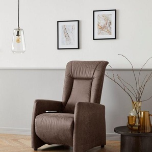 sit&more TV-Sessel Melissa, wahlweise elektrisch oder manuell verstellbar, optional Aufstehhilfe