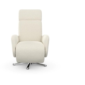 TV-Sessel SIT&MORE Sessel Gr. Flachgewebe, manuell verstellbar, B/H/T: 71 cm x 110 cm x 82 cm, beige (linen) Fernsehsessel und TV-Sessel wahlweise mit 2 Motoren Akku Aufstehhilfe