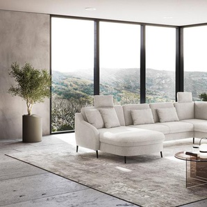 sit&more Wohnlandschaft Soul U-Form, wahlweise mit Bettfunktion und Bettkasten oder Schubkasten
