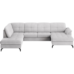sit&more Wohnlandschaft Zora U-Form, wahlweise mit Bettfunktion und Bettkasten