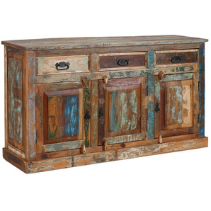 SIT Sideboard »Riverboat«, aus recyceltem Altholz, Breite 40 cm, Shabby Chic, Vintage
