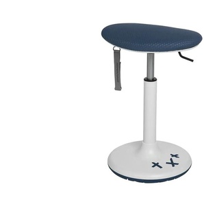 Sitness X Bürohocker - blau - Materialmix - 33 cm - 40 cm - cm 33,0 | Möbel Kraft