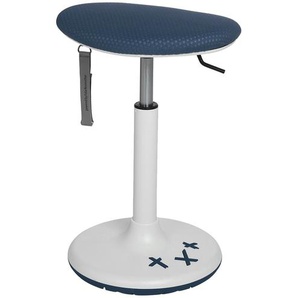 Sitness X Bürohocker - blau - Materialmix - 33 cm - 40 cm - 33 cm | Möbel Kraft