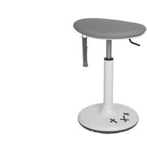 Sitness X Bürohocker - grau - Materialmix - 33 cm - 40 cm - cm 33,0 | Möbel Kraft