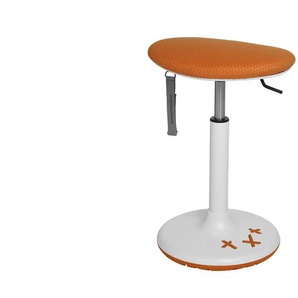 Sitness X Bürohocker - orange - Materialmix - 38 cm - 57 cm - cm 38,0 | Möbel Kraft