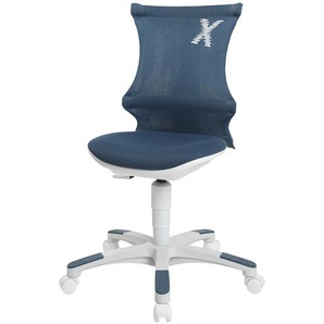 Sitness X KInder- und Jugenddrehstuhl - blau - Materialmix - 64 cm - 86 cm - cm 64,0 | Möbel Kraft