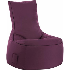 Sitzsack SITTING POINT Swing SCUBA Sitzsäcke lila (aubergine) Baby Sitzsäcke