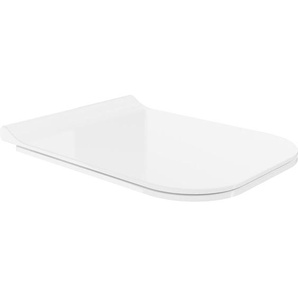 Mexen - Sitz mit Absenk-Automatik schlank, duroplast, Weiß - 39070100