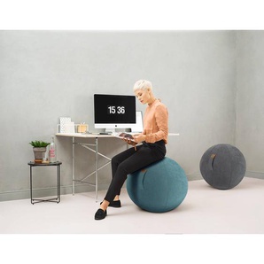 Sitzball Ø 65cm Blau/Petrol