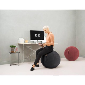 Sitzball Ø 65cm Schwarz/Schwarz