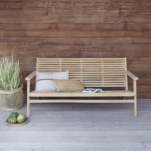 Sitzbank aus massivem Teakholz 160 cm