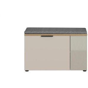 Sitzbank - creme - Materialmix - 80 cm - 48 cm | Möbel Kraft