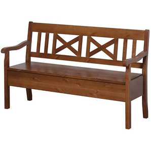 Sitzbank Fjord II 148cm Braun/Bernstein