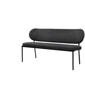 Sitzbank  Jersey ¦ grau ¦ Maße (cm): B: 160 H: 82