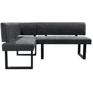 Sitzbank  Vancouver ¦ schwarz ¦ Maße (cm): B: 181,5 H: 86