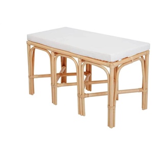 Sitzbank ¦ holzfarben ¦ Maße (cm): B: 90 H: 46