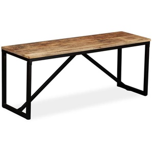 Sitzbank Massiv-Mangoholz 110 x 35 x 45 cm