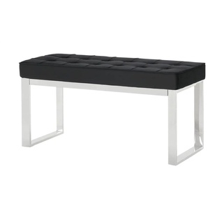 Sitzbank - schwarz - Materialmix - 100 cm - 48 cm - cm 41,0 | Möbel Kraft