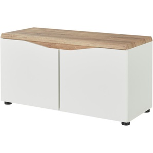 Sitzbank  Tango ¦ weiß ¦ Maße (cm): B: 91 H: 47 T: 38.0
