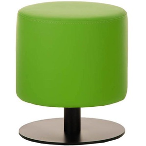 Sitzhocker - Max 2 - Hocker Rundhocker Kunstleder Grün 38...