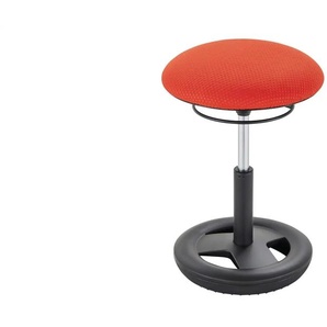 Sitzhocker - rot - Materialmix - 38,5 cm - 57 cm - cm 38,5 | Möbel Kraft