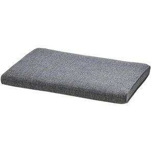 Sitzkissen 60 x 38 cm - grau - Materialmix - 60 cm - 4 cm - cm 38,0 | Möbel Kraft