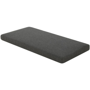 Sitzkissen - grau - Materialmix - 80 cm - 6 cm - 38 cm | Möbel Kraft