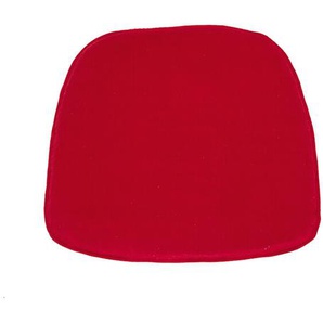 Sitzkissen Leed Cecilie Madsen Velvet rot, 2.5x41x40 cm