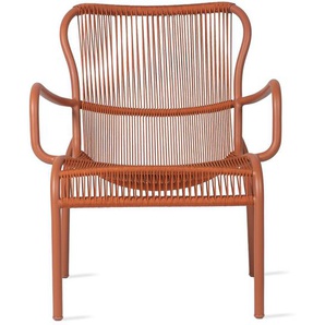 Sitzmöbel Loop Vincent Sheppard terracotta orange, 79x69x78 cm