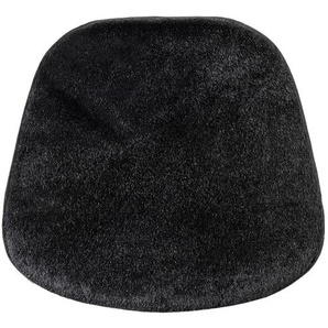 Sitzpad für Eames Plastic Armchair Albrecht Kuhfell schwarz, Designer Thomas Albrecht, 2.8x42x39 cm