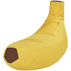 Sitzsack  Banana | gelb | 140 cm | 60 cm | 83 cm |