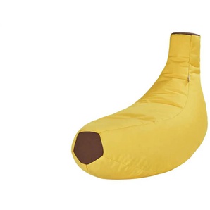 Sitzsack  Barni ¦ gelb ¦ Maße (cm): B: 140 H: 60 T: 83.0