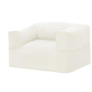 Sitzsack Chair - weiß - Materialmix - 110 cm - 75 cm - cm 90,0 | Möbel Kraft