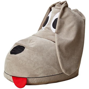 Sitzsack  Dog ¦ beige ¦ Maße (cm): B: 93 H: 60 T: 85