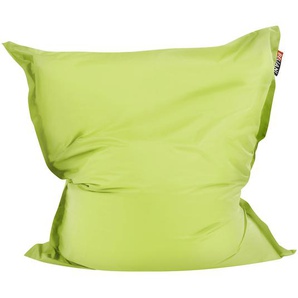 Sitzsack Grün 140 x 180 cm Indoor Outdoor Stark wasserabweisender Langfristige Volumenstabilität Leicht Gewich