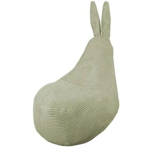 Sitzsack Hase - grün - Materialmix - 105 cm - 90 cm - cm 60,0 | Möbel Kraft