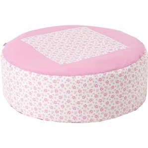 Hoppekids Sitzsack «Romantik», Durchmesser 75cm Bezug abnehmbar