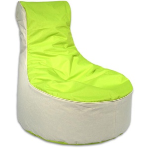 Sitzsack KINZLER BICO Sitzsäcke Gr. B/H: 80 cm x 90 cm, grün (apfelgrün,natur) Baby Sitzsäcke