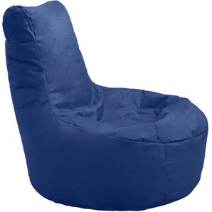 Sitzsack KINZLER Chilly Sitzsäcke Gr. B/H: 78 cm x 80 cm, blau (royalblau) Baby Sitzsäcke