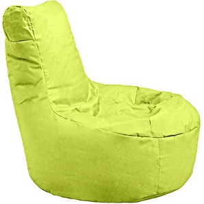 Sitzsack KINZLER Chilly Sitzsäcke Gr. B/H: 78 cm x 80 cm, grün (apfelgrün) Baby Sitzsäcke