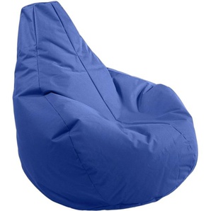 Sitzsack KINZLER Gamer Sitzsäcke Gr. B/H: 100 cm x 100 cm, blau (royalblau) Baby Sitzsäcke