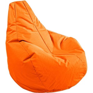 Sitzsack KINZLER Gamer Sitzsäcke Gr. B/H: 100 cm x 100 cm, orange Baby Sitzsäcke