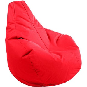 Sitzsack KINZLER Gamer Sitzsäcke Gr. B/H: 100 cm x 100 cm, rot Baby Sitzsäcke