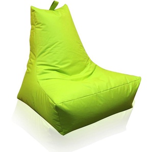 Sitzsack KINZLER Lounge Sitzsäcke Gr. B/H: 100 cm x 80 cm, grün (apfelgrün) Baby Sitzsäcke