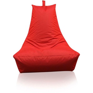 Sitzsack KINZLER Lounge Sitzsäcke Gr. B/H: 100 cm x 80 cm, rot Baby Sitzsäcke