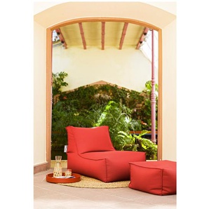 Sitzsack Korfu 100 x 65 x 65cm Braun/Terracotta